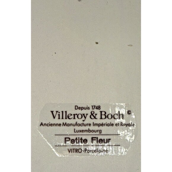 VILLEROY & BOCH "Petite Fleur" VITRO Ceramic Thermometer 9 3/4” Luxembourg - Picture 8 of 12